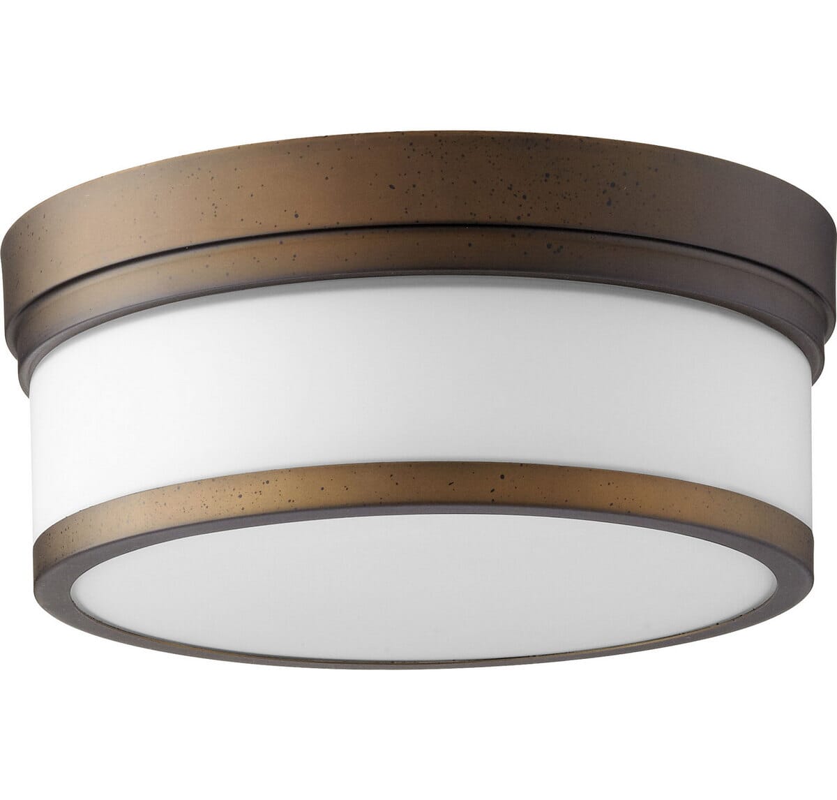 Quorum Celeste 2-Light 12"" Ceiling Light in Oiled Bronze -  Quorum International, 3509-12-86