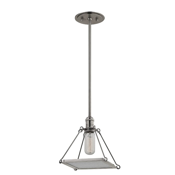 Hudson Valley Thorndike 9" Pendant Light in Historical Nickel Hudson Valley Thorndike 9" Pendant Light in Historical Nickel