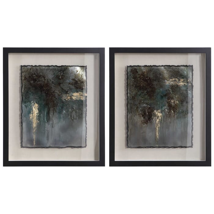 Uttermost Rustic Patina Framed Prints, Set Of 2 by Grace Feyock Uttermost Rustic Patina Framed Prints, Set Of 2 by Grace Feyock