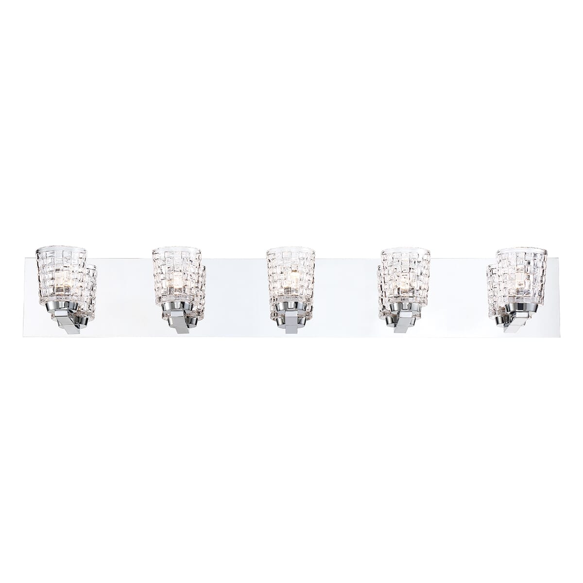 Eurofase Banbury 5-Light Bathroom Vanity Light in Chrome