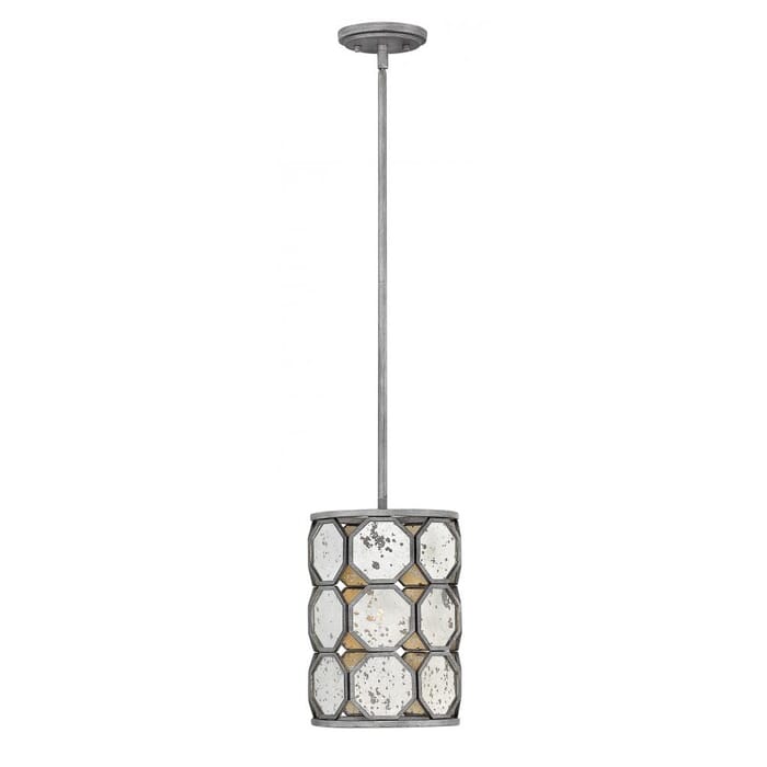 Hinkley Lara 1-Light Pendant in Brushed Silver Hinkley Lara 1-Light Pendant in Brushed Silver