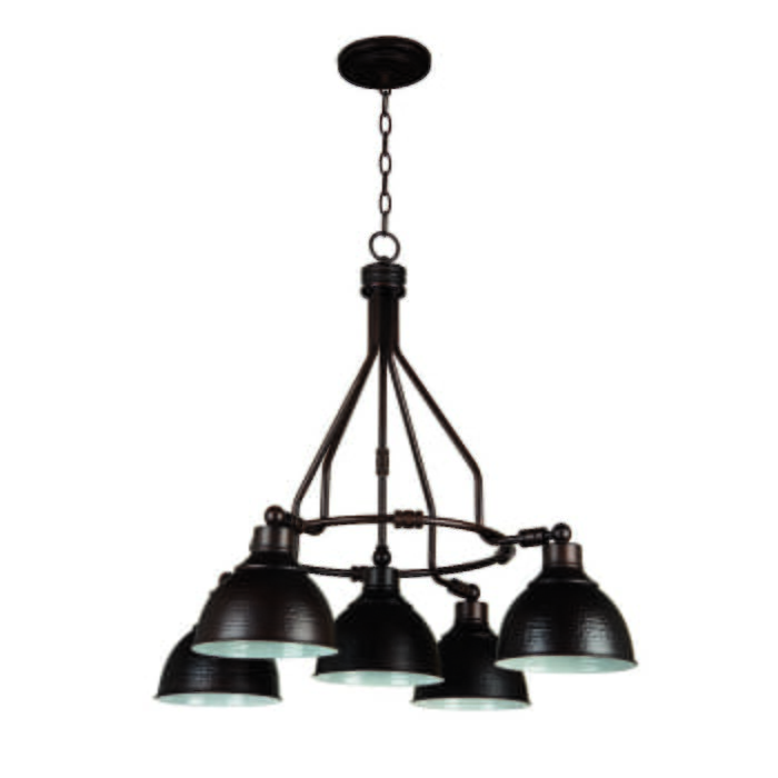 Craftmade Timarron 5-Light Transitional Chandelier in Aged Bronze Brushed Craftmade Timarron 5-Light Transitional Chandelier in Aged Bronze Brushed
