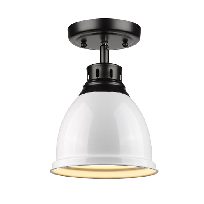 Golden Duncan 9" Ceiling Light in Black Golden Duncan 9" Ceiling Light in Black