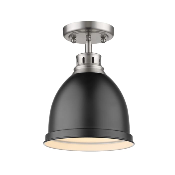 Golden Duncan 9" Ceiling Light in Pewter Golden Duncan 9" Ceiling Light in Pewter