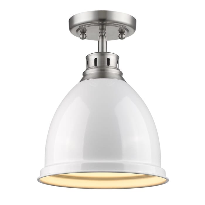 Golden Duncan 9" Ceiling Light in Pewter Golden Duncan 9" Ceiling Light in Pewter