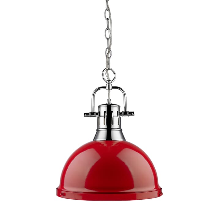 Golden Duncan 17" Pendant Light in Chrome Golden Duncan 17" Pendant Light in Chrome