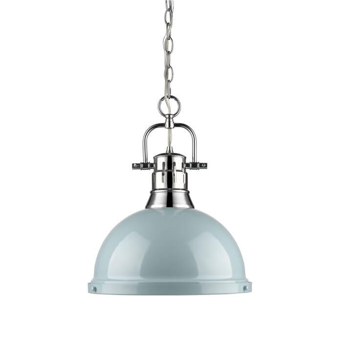 Golden Duncan 17" Pendant Light in Chrome Golden Duncan 17" Pendant Light in Chrome