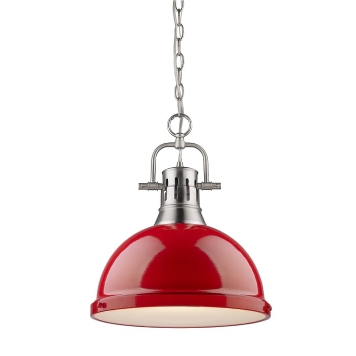 Golden Duncan 17" Pendant Light in Pewter Golden Duncan 17" Pendant Light in Pewter