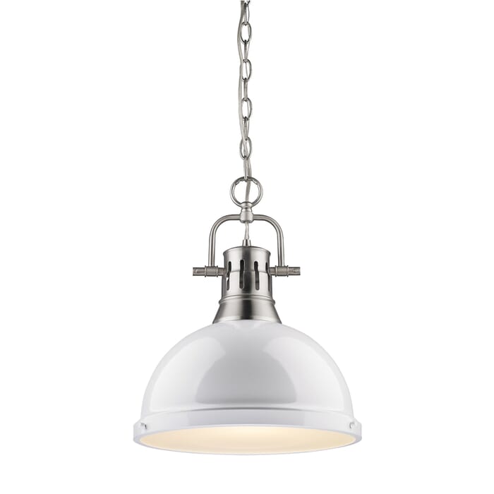Golden Duncan 17" Pendant Light in Pewter Golden Duncan 17" Pendant Light in Pewter