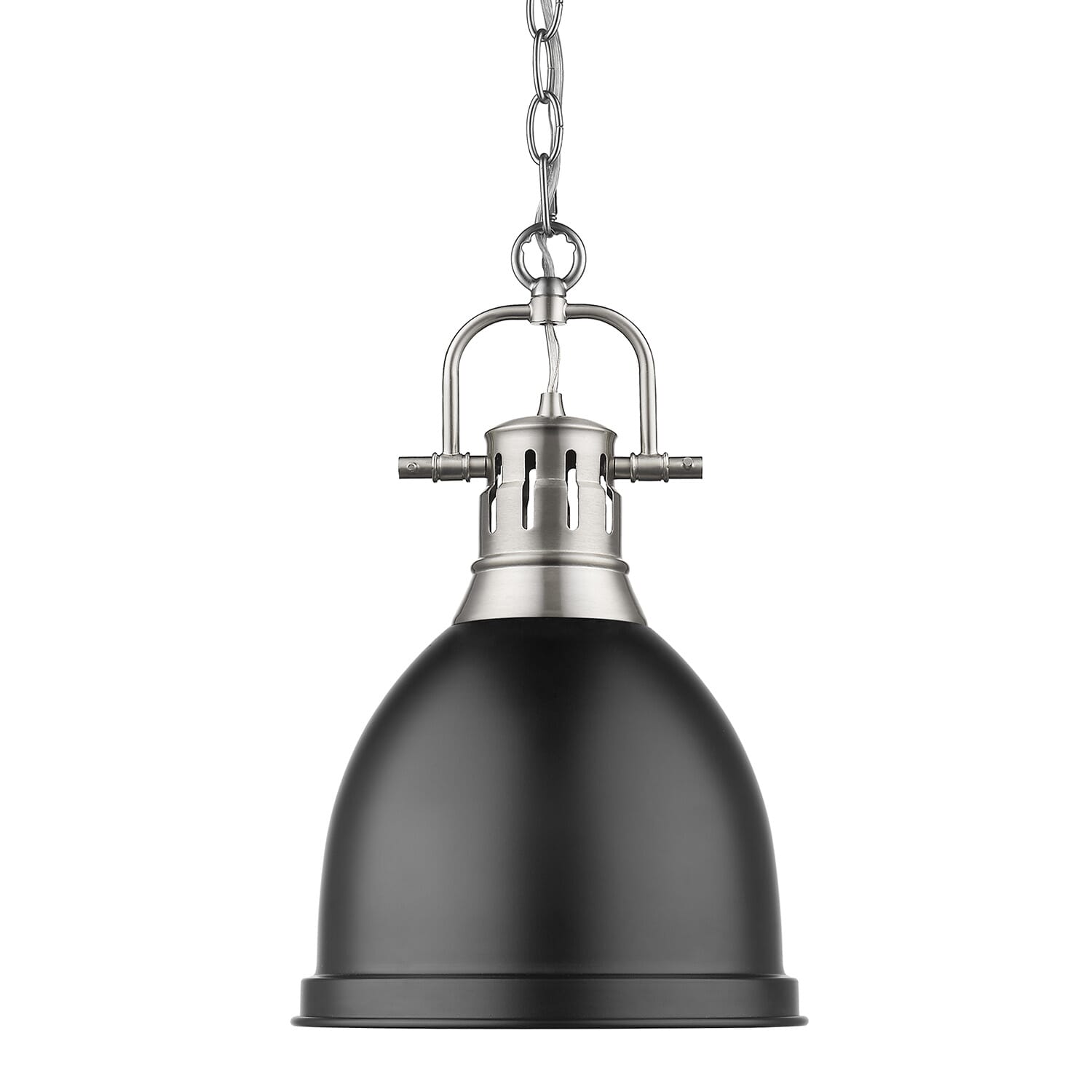 Golden Duncan 17" Mini Pendant in Pewter
