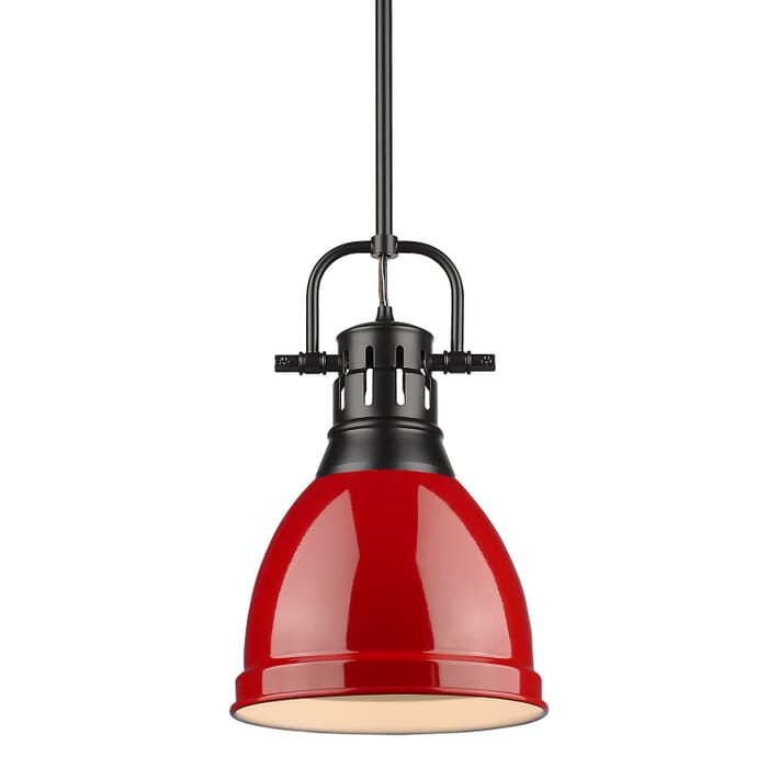 Golden Duncan 14" Mini Pendant in Black Golden Duncan 14" Mini Pendant in Black