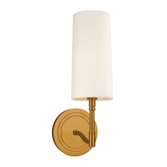 Hudson Valley Dillon 14" Wall Sconce in Aged Brass Hudson Valley Dillon 14" Wall Sconce in Aged Brass