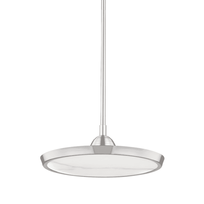 Hudson Valley Draper Pendant Light in Polished Nickel Hudson Valley Draper Pendant Light in Polished Nickel