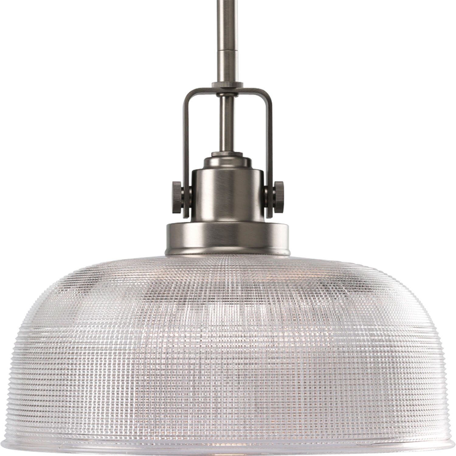 Antique Nickel One Light Pendant from the Archie Collection