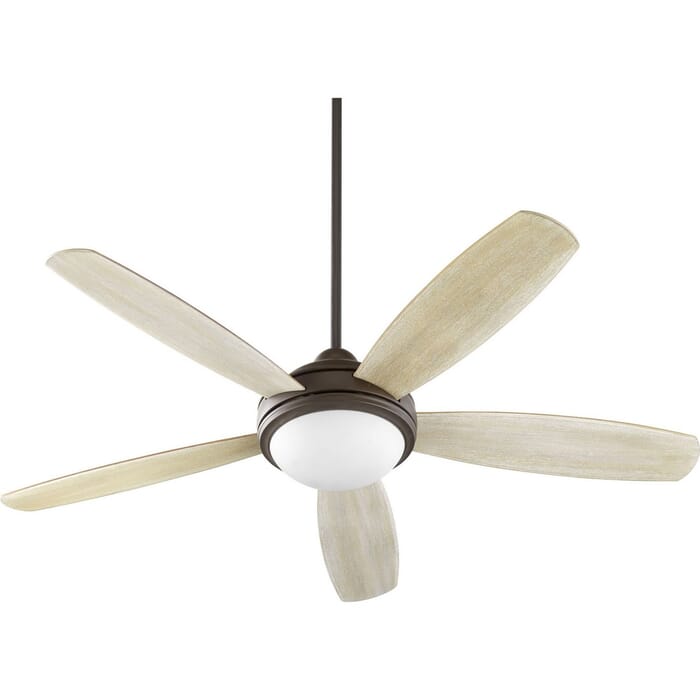 Quorum Colton 3-Light 52" Indoor Ceiling Fan in Oiled Bronze with Satin Opal Quorum Colton 3-Light 52" Indoor Ceiling Fan in Oiled Bronze with Satin Opal