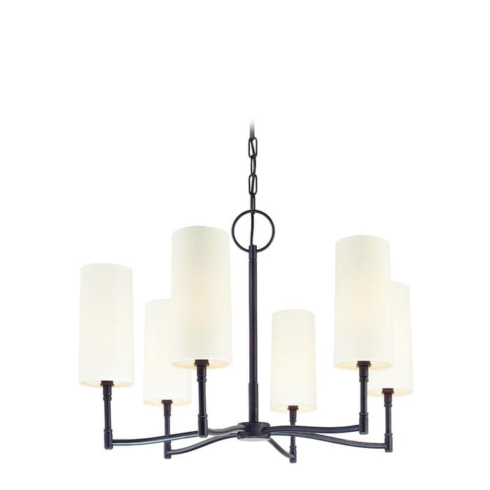 Hudson Valley Dillon 6-Light Chandelier in Old Bronze Hudson Valley Dillon 6-Light Chandelier in Old Bronze