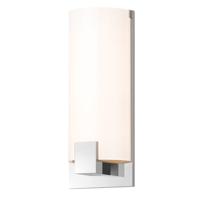 Sonneman Tangent 16.25" 3-Light Square Wall Sconce in Polished Chrome Sonneman Tangent 16.25" 3-Light Square Wall Sconce in Polished Chrome