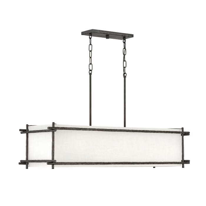 Hinkley Tress 6-Light Chandelier in Iron Ore Hinkley Tress 6-Light Chandelier in Iron Ore