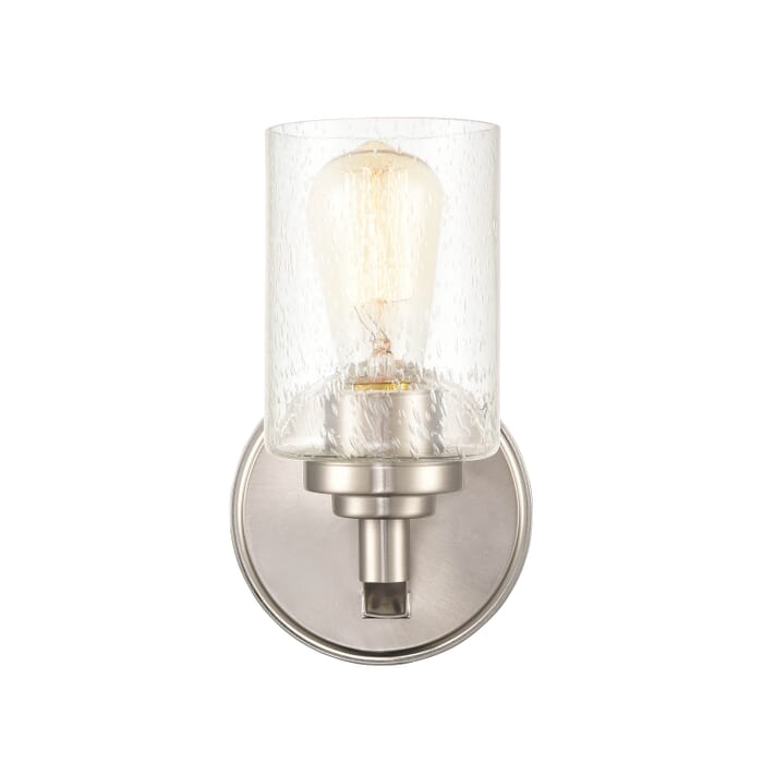 Millennium Wall Sconce in Satin Nickel Millennium Wall Sconce in Satin Nickel