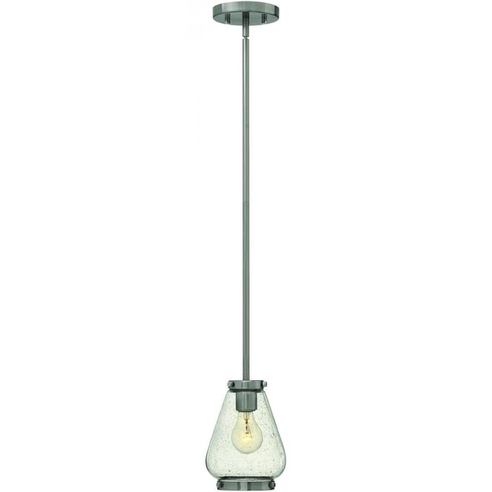 Hinkley Finley 1-Light Pendant in Brushed Nickel Hinkley Finley 1-Light Pendant in Brushed Nickel