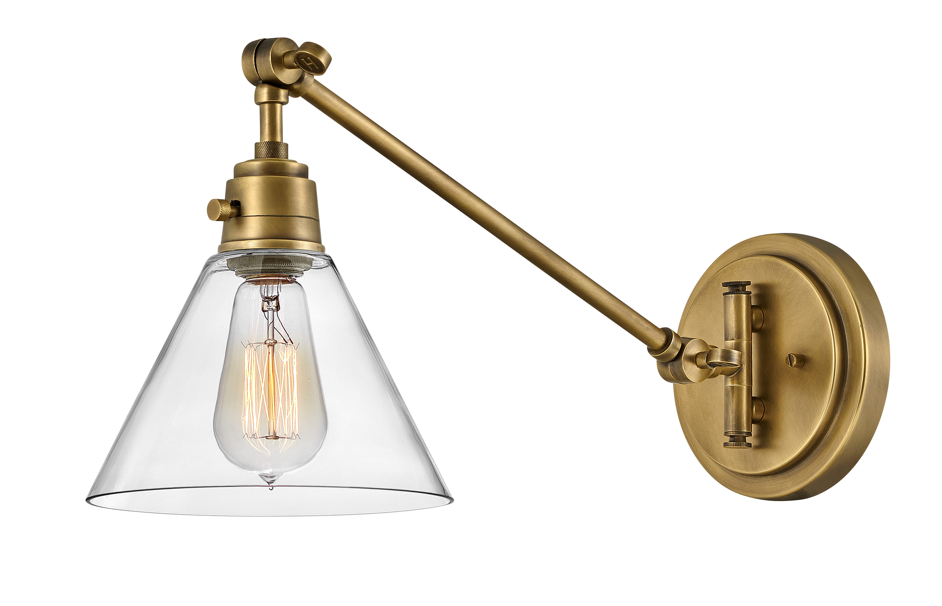Heritage Brass LED Wall Sconce from the Arti Collection