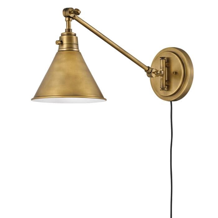Hinkley Arti 10" Wall Sconce in Heritage Brass Hinkley Arti 10" Wall Sconce in Heritage Brass