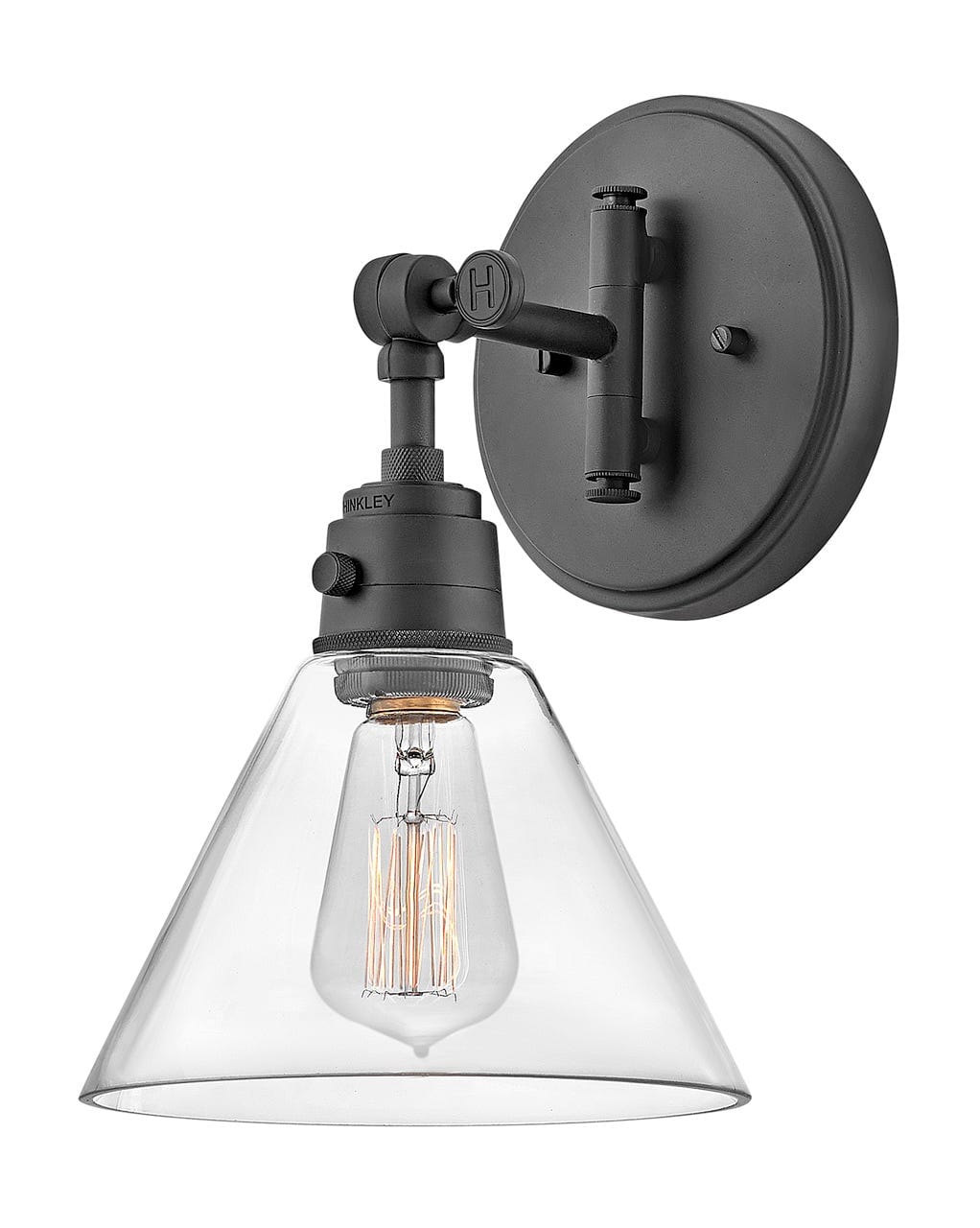 Black LED Wall Sconce from the Arti Collection