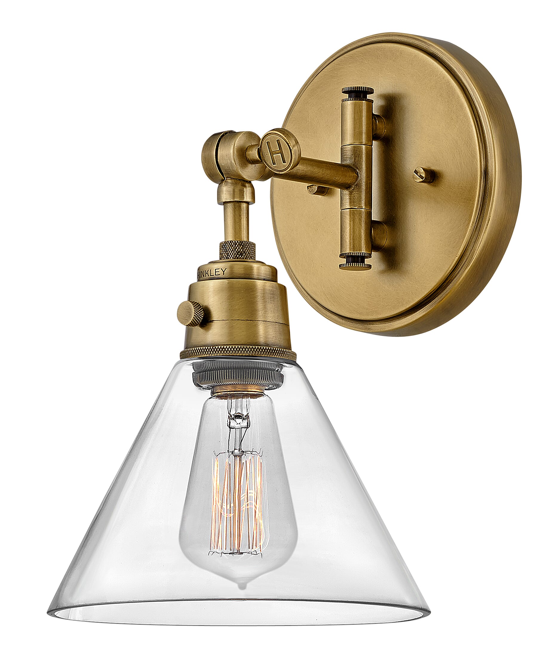 Heritage Brass LED Wall Sconce from the Arti Collection