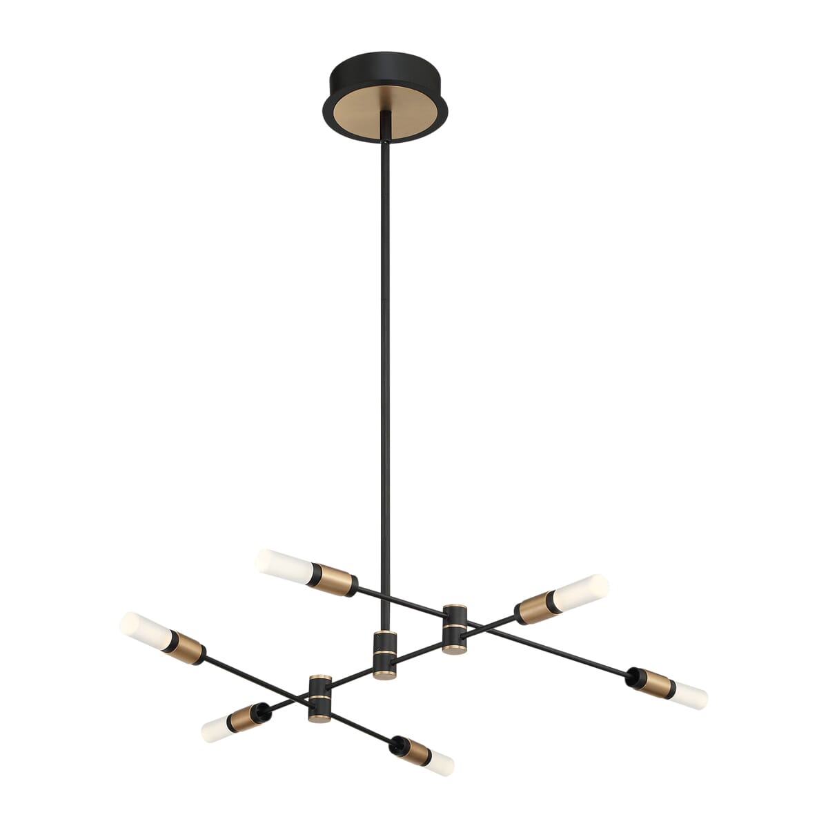 Albany 1-Light Chandelier in Black