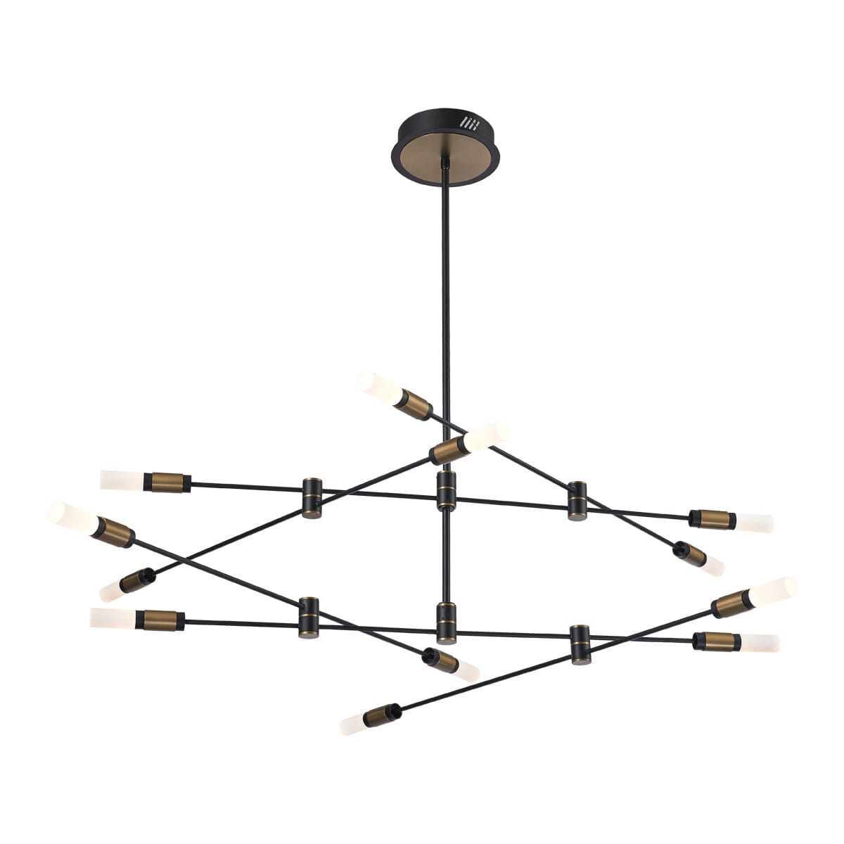 Albany 1-Light Chandelier in Black