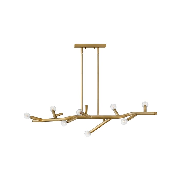 Hinkley Twiggy 8-Light Chandelier in Light Brass Hinkley Twiggy 8-Light Chandelier in Light Brass