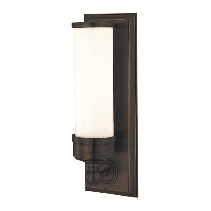 Hudson Valley Everett 5" Bathroom Vanity Light in Old Bronze Hudson Valley Everett 5" Bathroom Vanity Light in Old Bronze