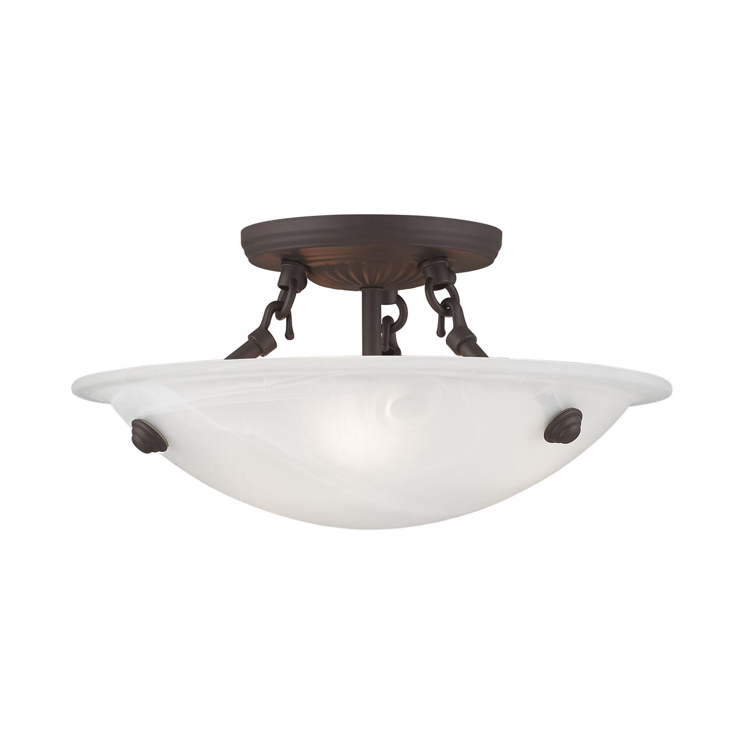 Oasis 3-Light Ceiling Mount in Bronze