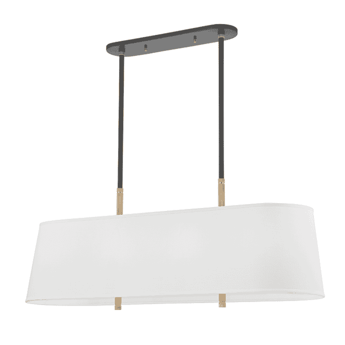 Hudson Valley Bowery 8-Light Kitchen Island Light in Aged Old Bronze Hudson Valley Bowery 8-Light Kitchen Island Light in Aged Old Bronze