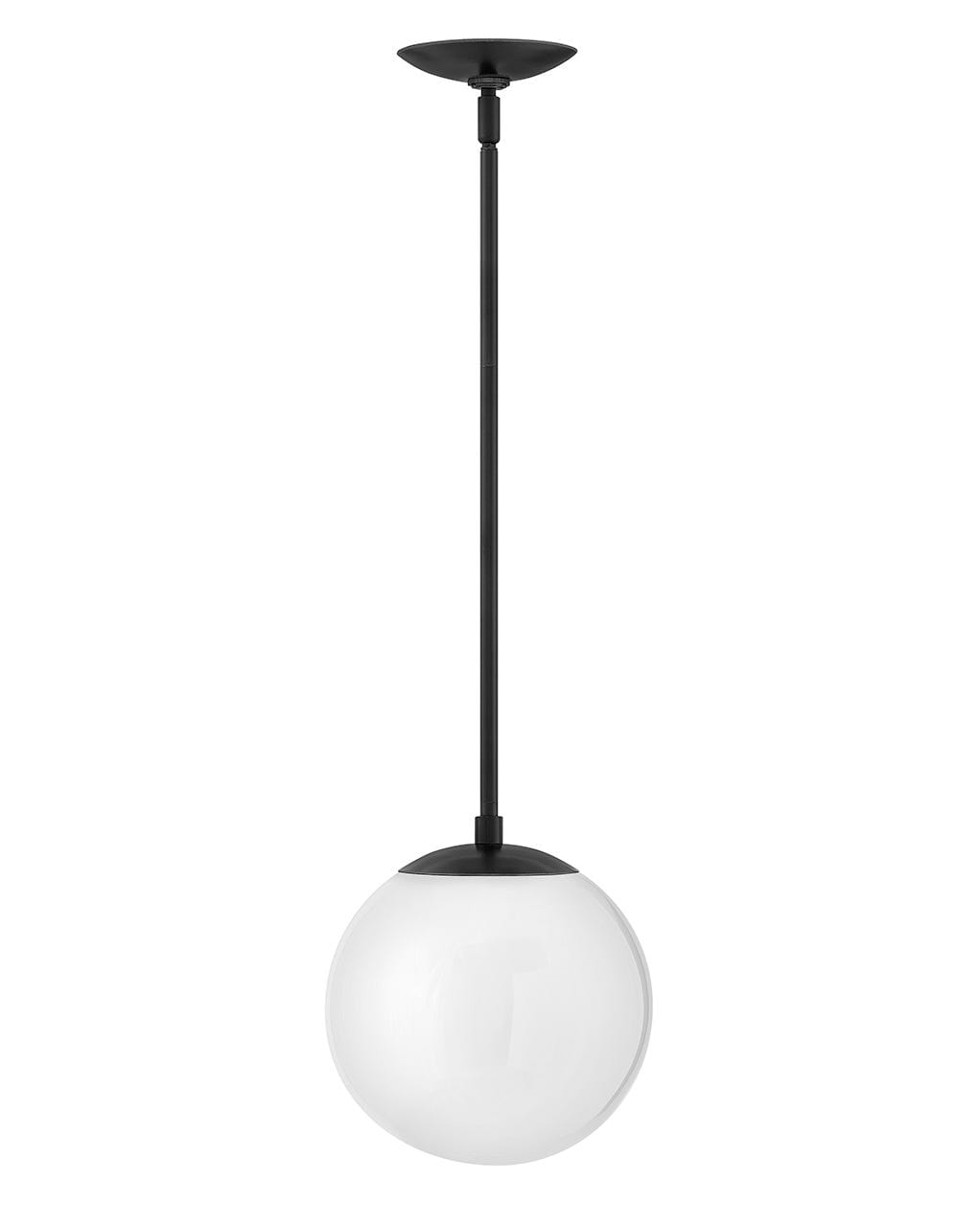 Black LED Pendant from the Warby Collection