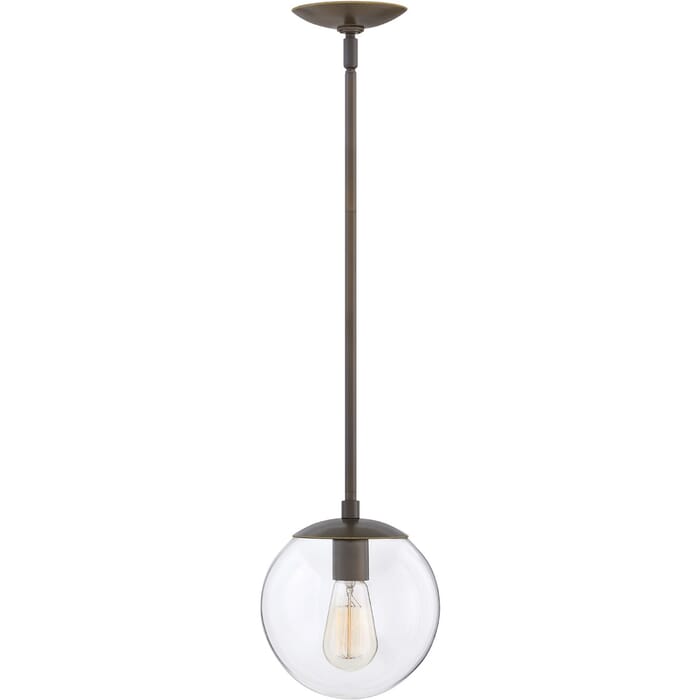 Hinkley Warby 1-Light Pendant in Light Oiled Bronze Hinkley Warby 1-Light Pendant in Light Oiled Bronze