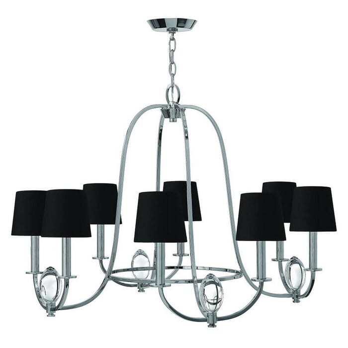 Hinkley Marielle 24" 8-Light Chandelier in Chrome Hinkley Marielle 24" 8-Light Chandelier in Chrome