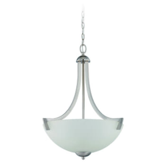 Craftmade Almeda 3-Light 20" Pendant Light in Satin Nickel Craftmade Almeda 3-Light 20" Pendant Light in Satin Nickel