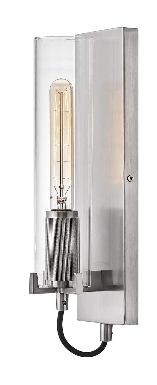 Brushed Nickel LED Wall Sconce from the Ryden Collection