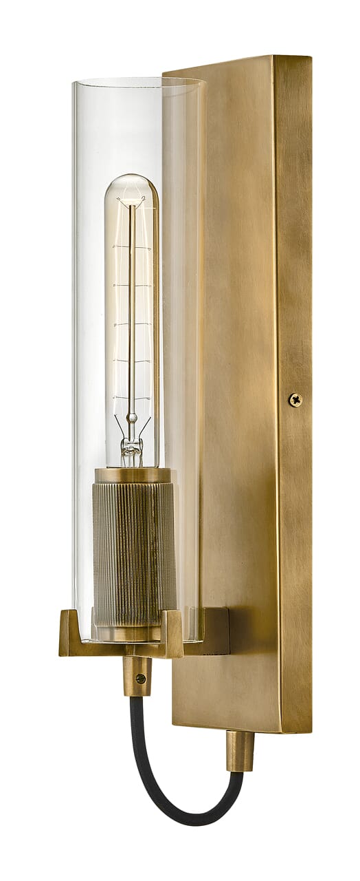 Heritage Brass LED Wall Sconce from the Ryden Collection