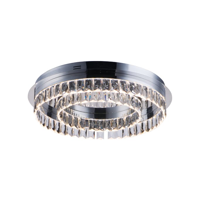 Maxim Icycle Transitional Chandelier in Polished Chrome Maxim Icycle Transitional Chandelier in Polished Chrome
