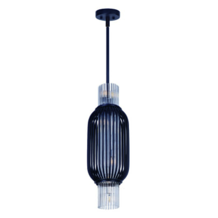 Maxim Lighting Aviary 9" 8-Light Clear Pendant in Anthracite Maxim Lighting Aviary 9" 8-Light Clear Pendant in Anthracite