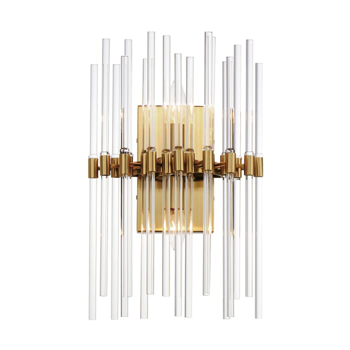 Divine 2-Light Wall Sconce in Heritage Divine 2-Light Wall Sconce in Heritage