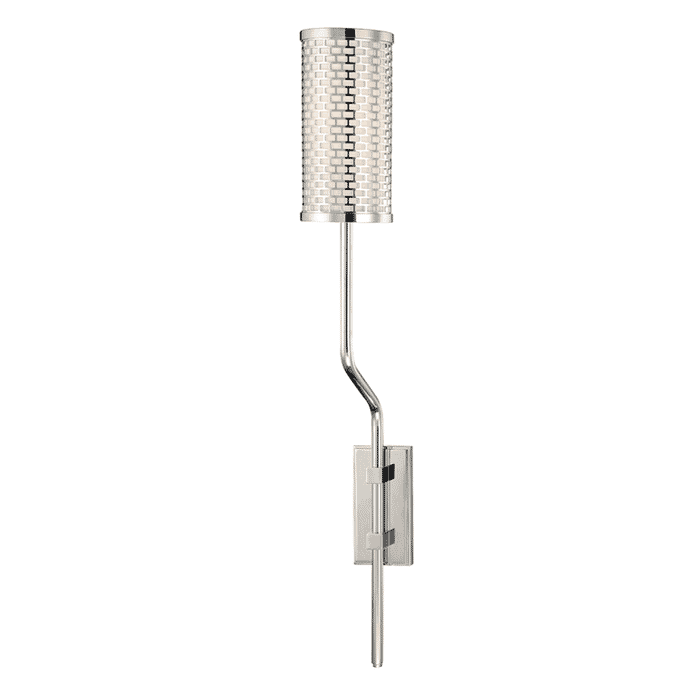 Hudson Valley Hugo 26" Wall Sconce in Polished Nickel Hudson Valley Hugo 26" Wall Sconce in Polished Nickel