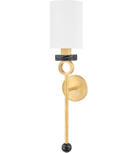 Corbett Haru Wall Sconce in Vintage Brass