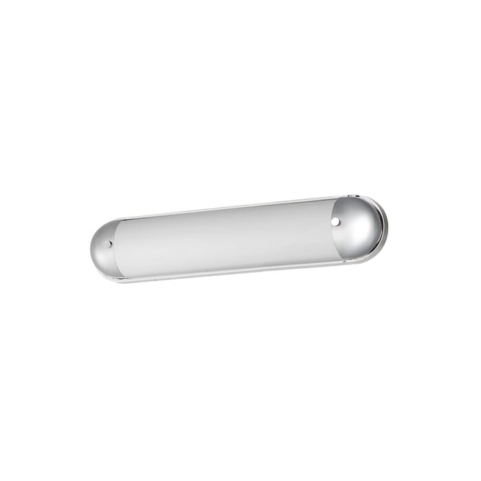 Capsule 1-Light LED Bathroom Vanity Light in Polished Chrome Capsule 1-Light LED Bathroom Vanity Light in Polished Chrome