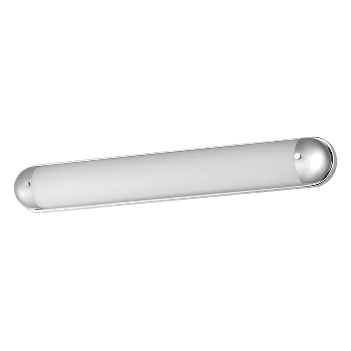 Capsule 1-Light LED Bathroom Vanity Light in Polished Chrome Capsule 1-Light LED Bathroom Vanity Light in Polished Chrome