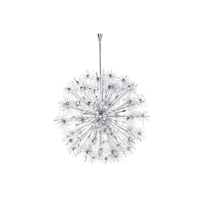 Maxim Lighting Starfire 44" 40-Light Chandelier in Polished Chrome Maxim Lighting Starfire 44" 40-Light Chandelier in Polished Chrome