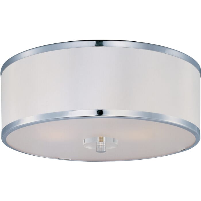 Maxim Lighting Metro 3-Light Flush Mount in Polished Chrome Maxim Lighting Metro 3-Light Flush Mount in Polished Chrome
