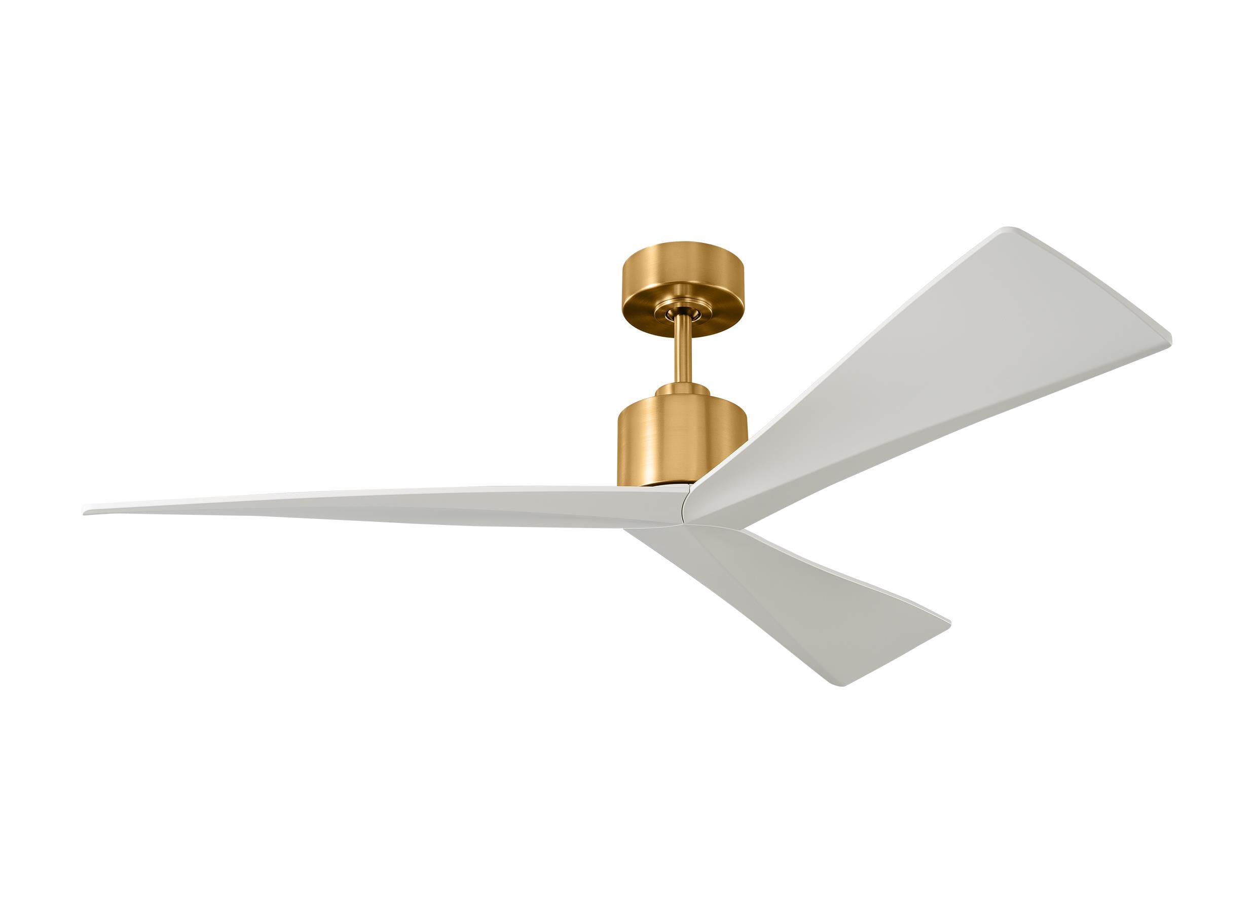 Adler 52" Ceiling Fan in Burnished Brass